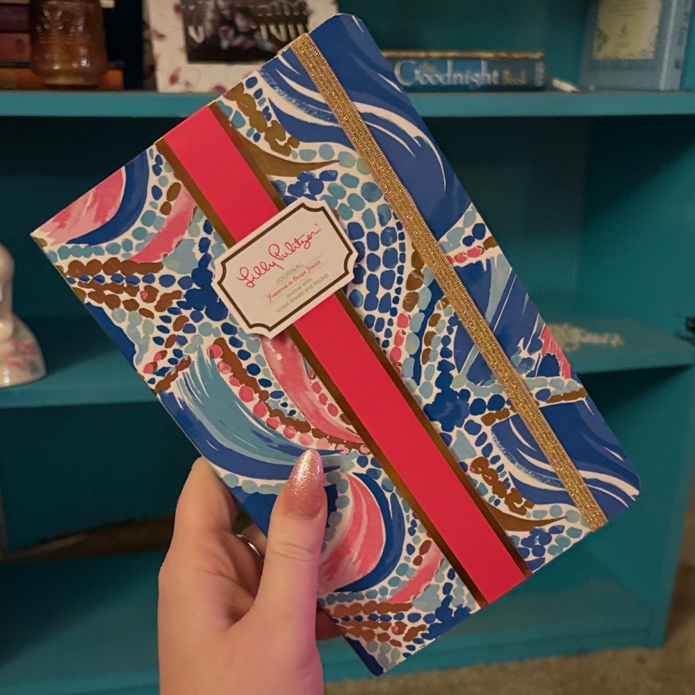 Lilly Pulitzer “Ocean Jewels” Lined Travel Journal